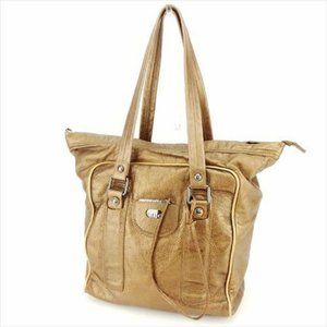 Authentic Chloe Tote bag Brown Woman unisex